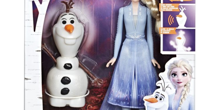 KRAINA LODU 2 INTERAKTYWNA ELZA I MÓWIĄCY OLAF