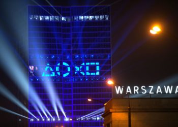 Pokaz multimedialny w Warszawie z okazji premiery PlayStation 5!