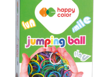 Zestaw kulek Jumping ball,  Happy Color