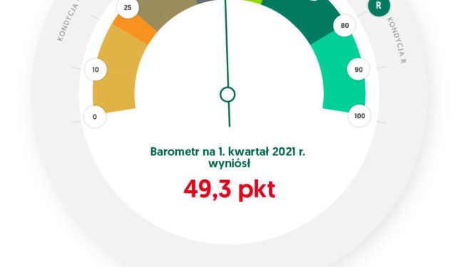 Barometr EFL na I kwartał 2021 Stagnacja w inwestycjach, odbicie w zamówieniach – tak zapowiada się 2021 rok w opinii MŚP