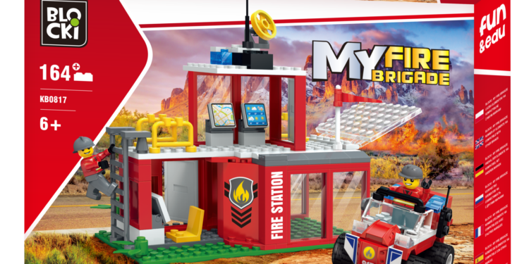 BLOCKI MyFireBrigade Remiza strażacka