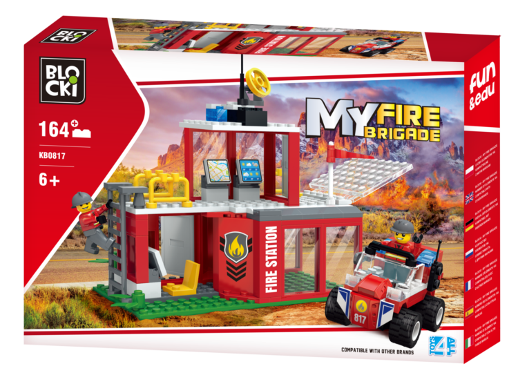 BLOCKI MyFireBrigade Remiza strażacka