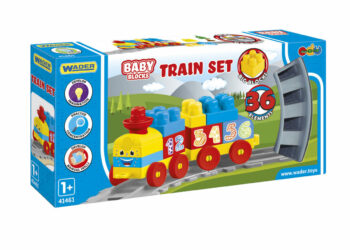 Baby Blocks kolejka 1,45 m 36 el.