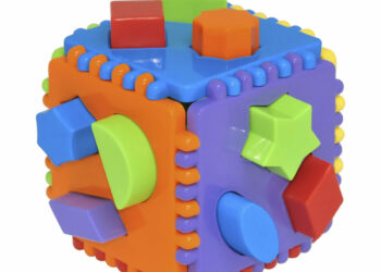 Sorter zabawek ” Educational cube ” 24 el.