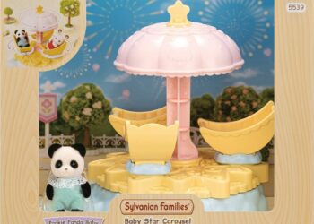 Zabawna karuzela gwiazda