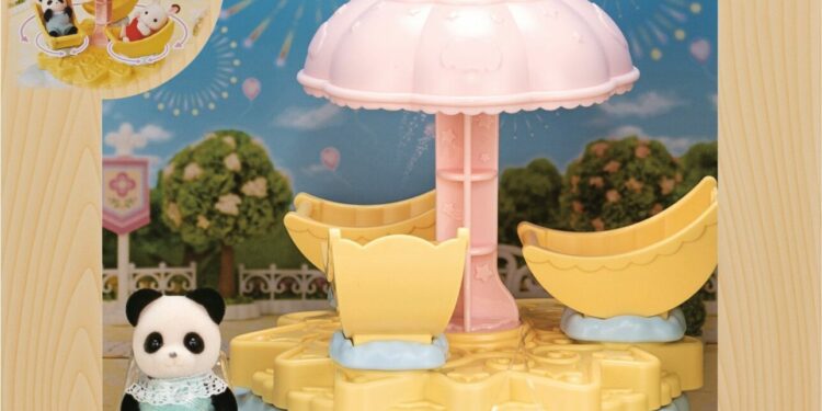 Zabawna karuzela gwiazda