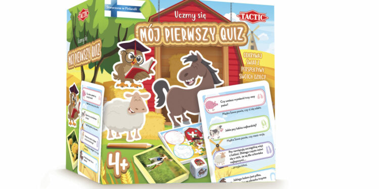 Gra planszowa Mój pierwszy quiz