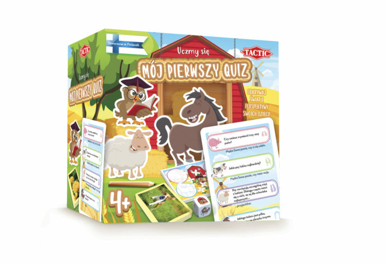 Gra planszowa Mój pierwszy quiz