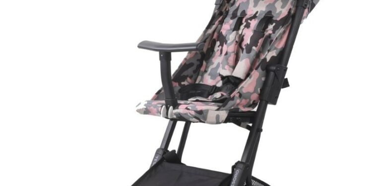 Tesoro Wózek spacerowy S900 Różowy kamuflaż