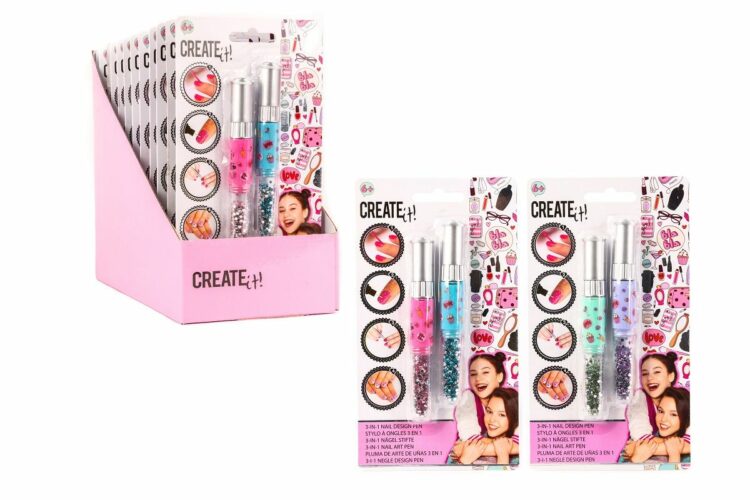 CREATE IT! 3in1 Lakier do paznokci + ozdoby