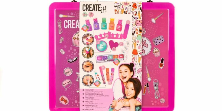 CREATE-IT! Make-up mega walizka metal