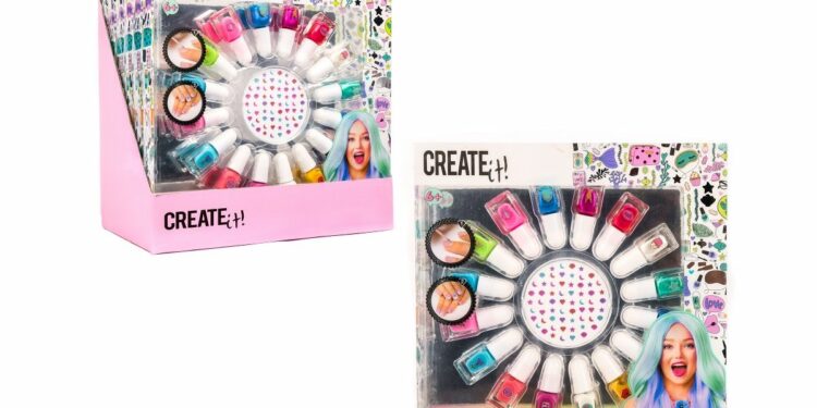 CREATE-IT! Lakier do paznokci mega set 16 sztuk