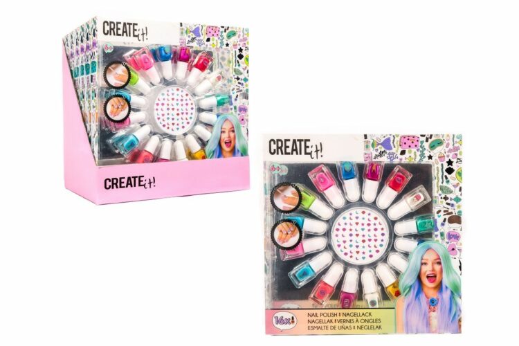 CREATE-IT! Lakier do paznokci mega set 16 sztuk