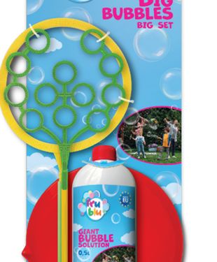 FRU BLU BAŃKI MYDLANE  – BIG SET + PŁYN 0,5