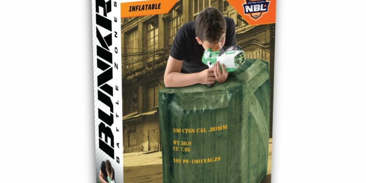 BUNKR Nadmuchiwane zasłony do NERF