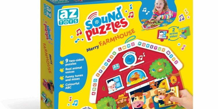 Dźwiękowe puzzle: Wesoła zagroda