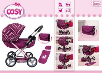 Dolls pram cosy