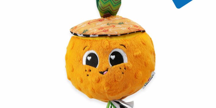 TOMY LAMAZE ZAWIESZKA POMARAŃCZA POLA