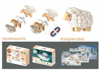 Magnetyczne Składane Zwierzęta Świata