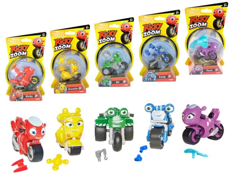 TOMY Ricky Zoom motory asortyment