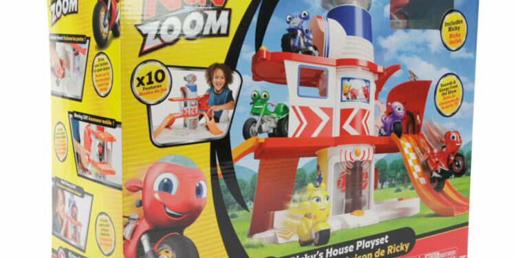 TOMY RICKY ZOOM DOM RICKIEGO ZESTAW