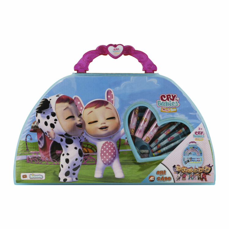 ZESTAW ARTYSTYCZNY Z WALIZKĄ CRY BABIES