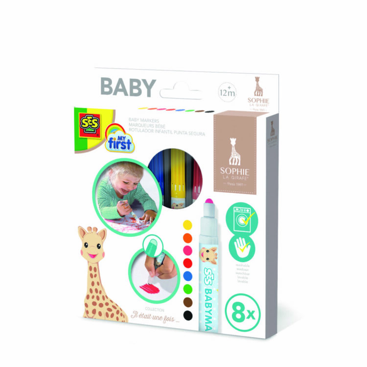 Mazaki dla dzieci –  Żyrafa Sophie