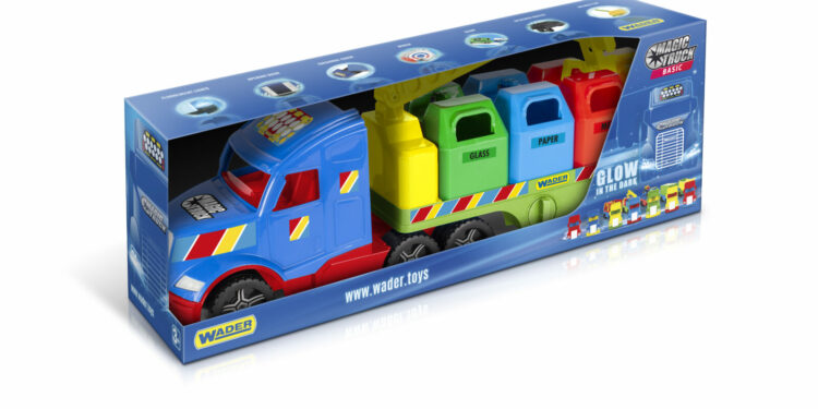 Magic Truck Basic śmieciarka recycling (36320)