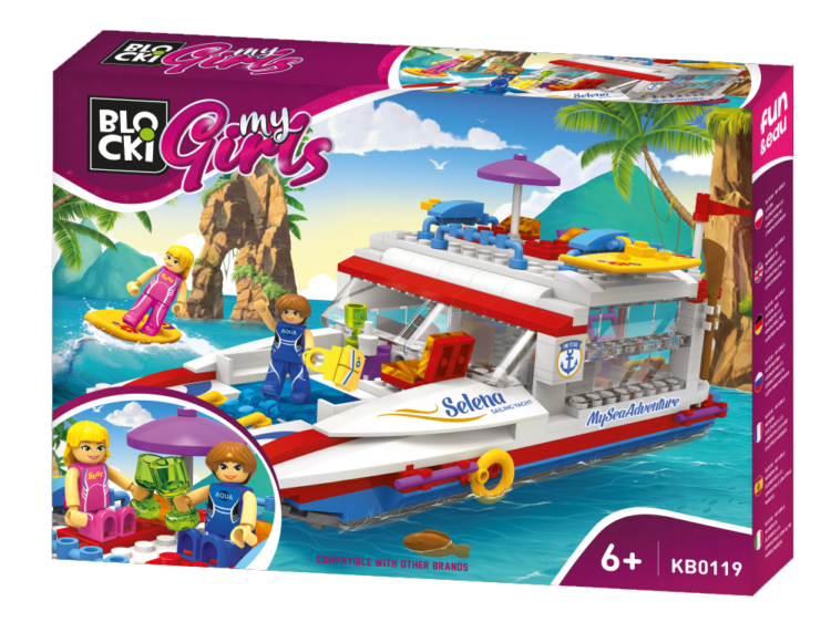 BLOCKI MyGirls Morska Przygoda