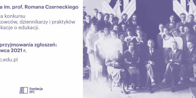NAGRODA IM. PROF. ROMANA CZERNECKIEGO – KONKURS DLA AUTORÓW PUBLIKACJI O EDUKACJI