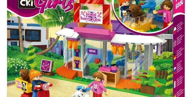 Nowości w kolekcji BLOCKI – MyGirls SPA dla zwierzaków KB0117