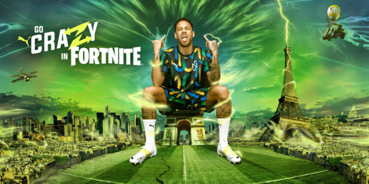 Neymar Jr. i PUMA w Fortnite