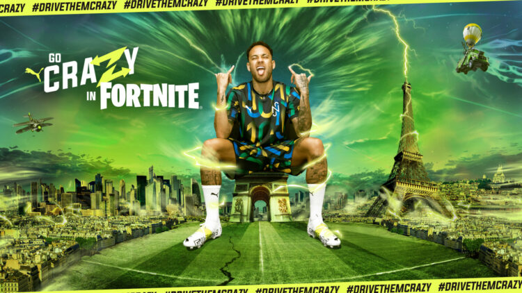 Neymar Jr. i PUMA w Fortnite