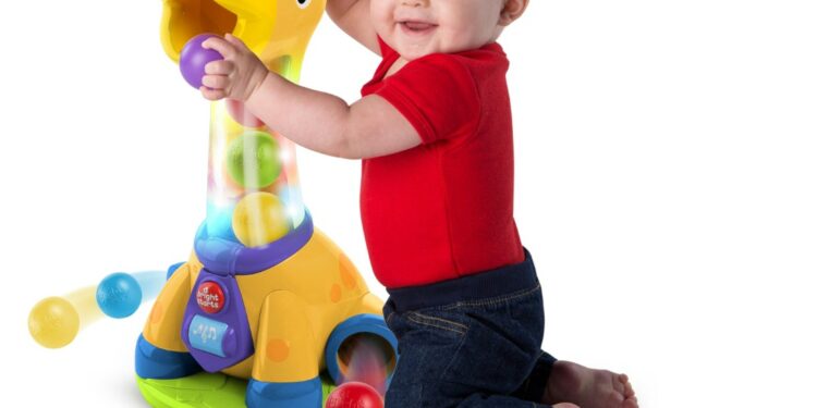 Bright Starts Żyrafa Spin & Giggle