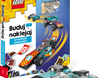 LEGO®. Buduj i naklejaj: wyjątkowe samochody (BSP-6601)