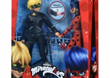 Miraculous: Biedronka i Czarny Kot: Zestaw lalek Biedronka i Czarny Kot