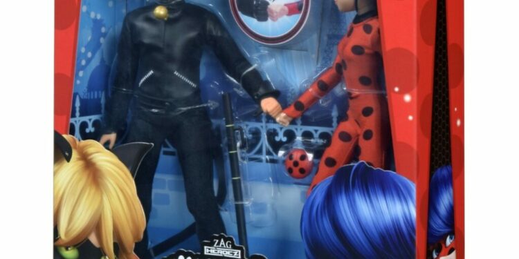 Miraculous: Biedronka i Czarny Kot: Zestaw lalek Biedronka i Czarny Kot