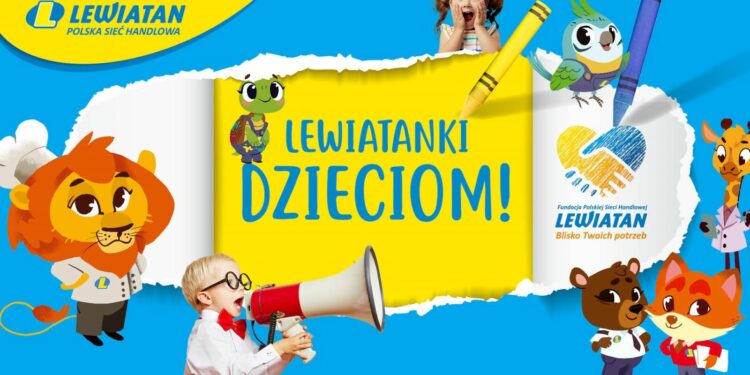 Dzień Dziecka z „Fundacją PSH Lewiatan. Blisko Twoich potrzeb”