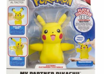 Pokemon Mój partner Pikachu figurka interaktywna
