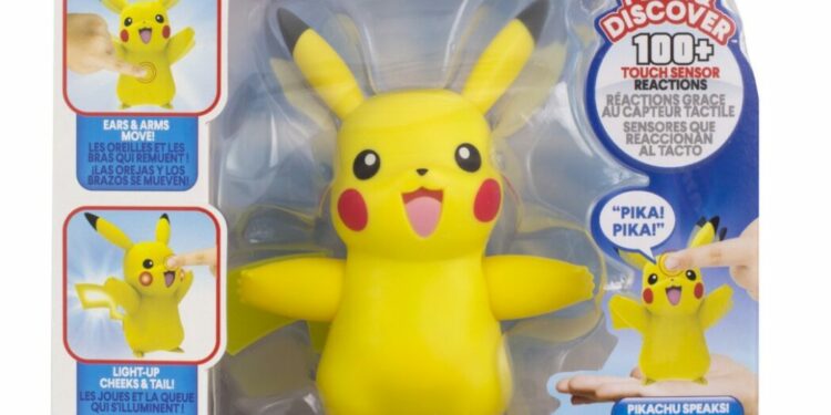 Pokemon Mój partner Pikachu figurka interaktywna