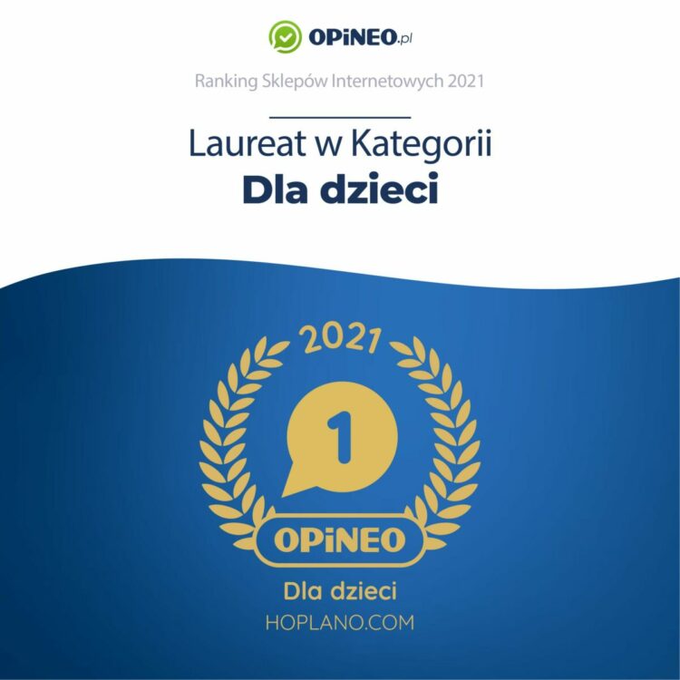 Hoplano numerem 1 w 12. edycji Rankingu Sklepów Internetowych Opineo