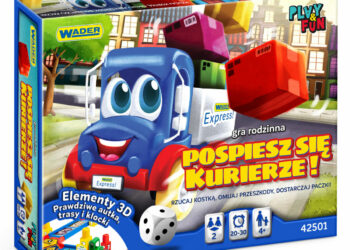 Play&Fun Pospiesz się kurierze! gra rodzinna