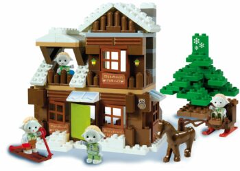ANDRONI KLOCKI ZIMOWY DOMEK GÓRSKI (203 EL.)