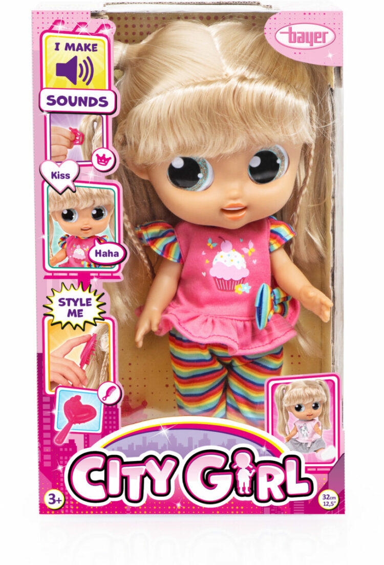 Lalka City Girl – cztery rodzaje