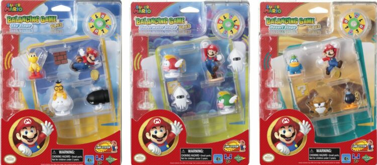 Super Mario ™ utrzymaj równowagę. Mix poziomów