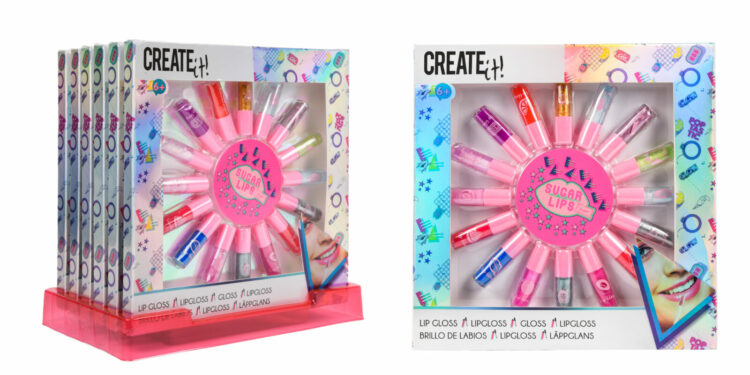 Create it! Poptastic – Zestaw 16 błyszczyków Sugar Lips 84181