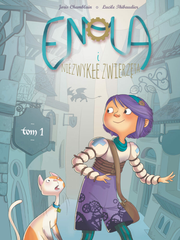 Nowa seria komiksów o przygodach Enoli – weterynarki od zadań specjalnych