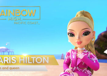 „Kocham to”: Paris Hilton dołącza do obsady serialu Rainbow High™