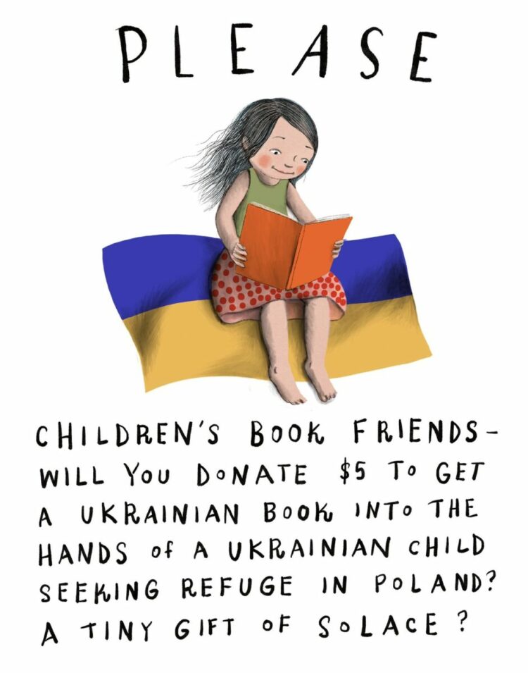 Akcja zbiórki funduszy na książki dla dzieci z Ukrainy wzbudza zainteresowanie świata.
