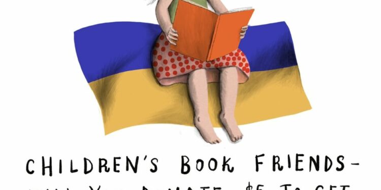 Akcja zbiórki funduszy na książki dla dzieci z Ukrainy wzbudza zainteresowanie świata.